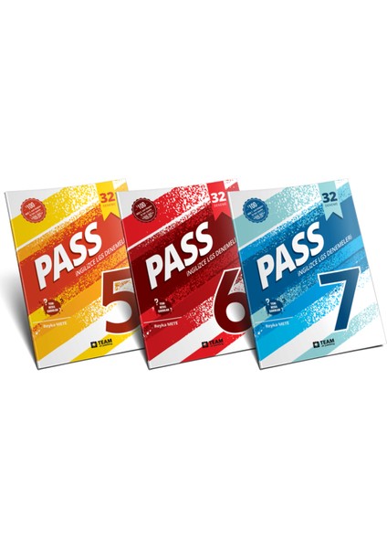 8. Sınıf LGS Ingilizce Pass 5-6-7 Nesil Deneme Sınavı Seti