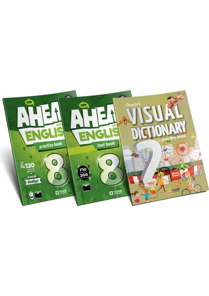 8. Sınıf Ahead With English Practice Book - Test Book Oracle's Vlsual Dictionary