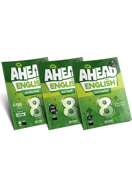 8. Sınıf Ahead With English Practice Book - Test Book - Test Booklet