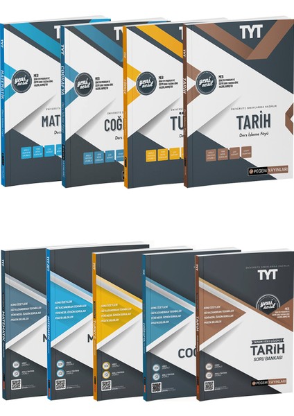 TYT Türkçe Matematik Tarih Coğrafya Konu Anlatımı ve Soru Bankası Set Tamamı Çözümlü