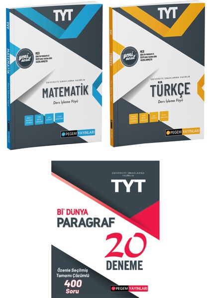 TYT Türkçe Matematik Konu Anlatımı ve Paragraf 20'li Deneme Seti