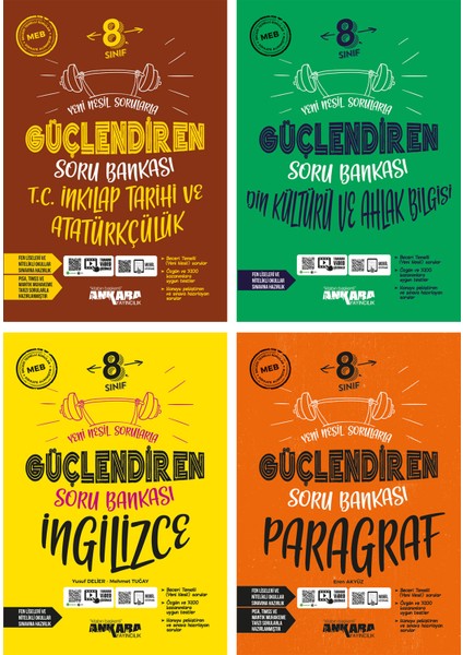 8.Sınıf LGS Sosyal Ingilizce Din Kültürü Kültürü Paragraf Güçlendiren Soru Bankası Seti