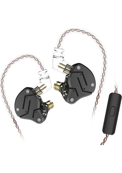 Kablolu W / Mikrofon Hifi Kulaklık - Siyah (Yurt Dışından)