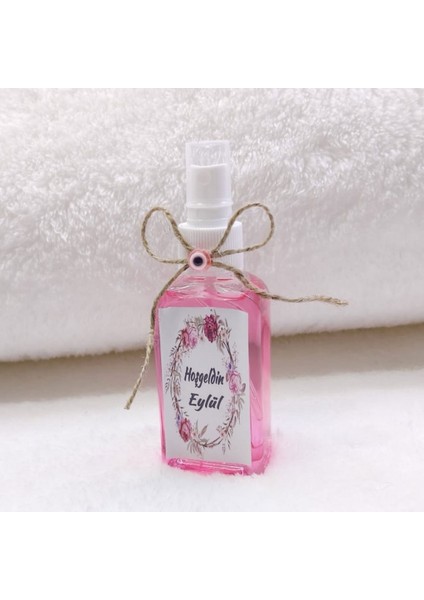 20 Adet Şişe Plastik Sprey Şişe Fısfıslı Kare 50 cc Nikah Şekeri Nişan Liği