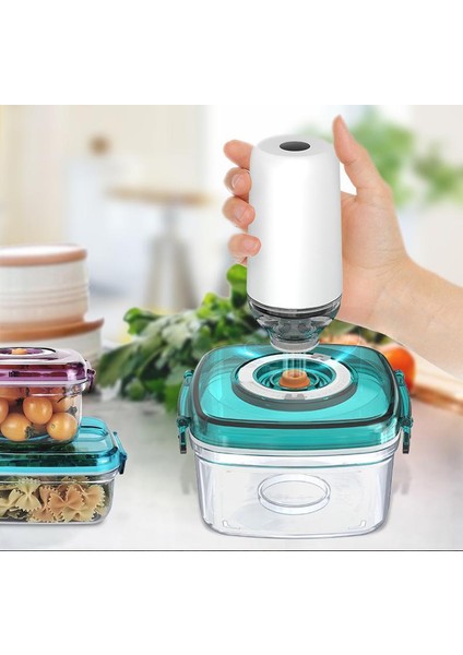 Taşınabilir USB Elektrikli Vakum Sızdırmazlık Makinesi - 9 Sıkıştırma Torbası 26 x 28CM Dahil (Yurt Dışından)