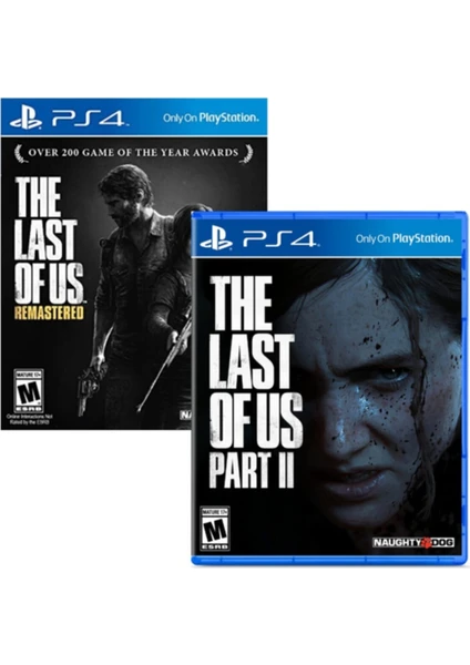 Naughty Dog The Last Of Us Part 2 & The Last Of Us Remastered Türkçe Altyazı & Dublaj Ps4 Oyun