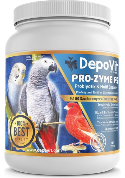 Egzotik Kuşlara Özel Probiyotik 1 kg