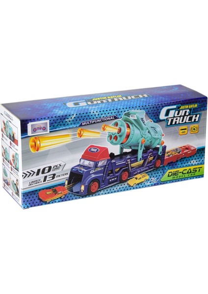 Aya Toys K179A10 Çok Fonksiyonlu Guntruck Aracı -Aya