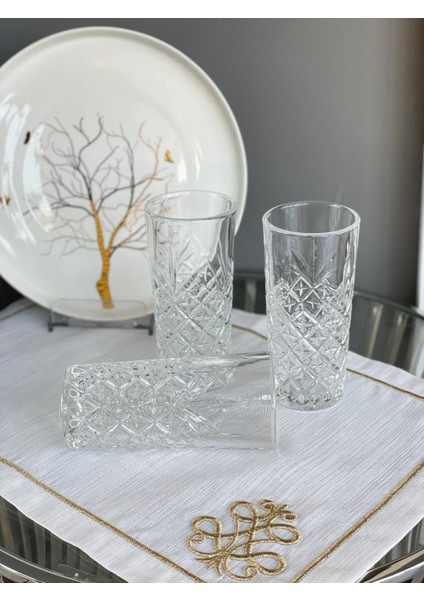 Kristal Elegant Meşrubat Bardak 6'lı