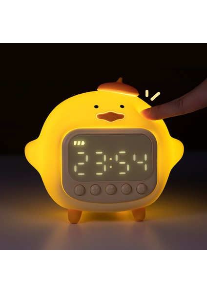 LED Işıklı Dijital Çalar Saat - Sarı (Yurt Dışından)