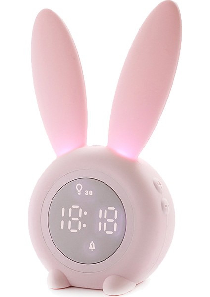 LED Işıklı Dijital Çalar Saat - Pembe (Yurt Dışından)