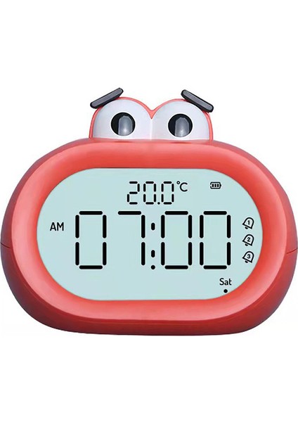 LED Işıklı Dijital Çalar Saat - Kırmızı (Yurt Dışından)