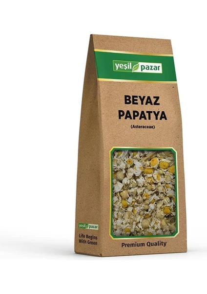 Yeşil Pazar Beyaz Papatya 50 gr