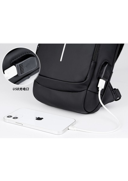 USB Girişli Erkek Omuz Çantası (Yurt Dışından) fırsatları