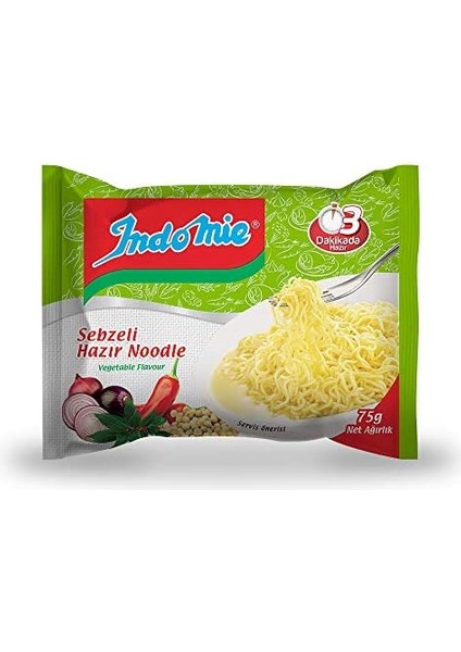 Noodle Sebze Aromalı 75GR 40 Lı