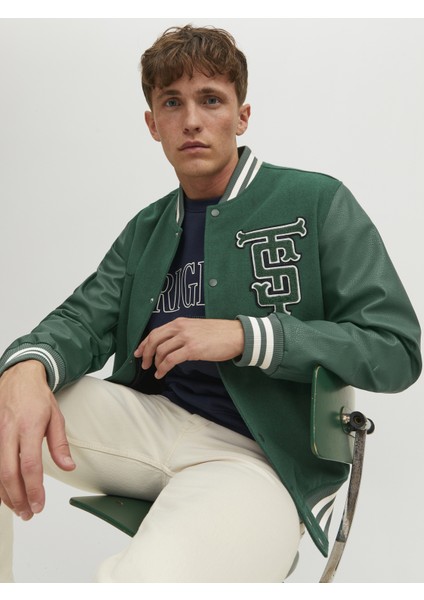 JORCOLLEGE BOMBER JACKET SN 12230582 fırsatları