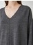 V Yaka Sweatshirt Yarasa Kollu 5