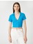 Polo Yaka Crop Tişört 3