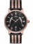 F11050C Siyah Rose Hasır Kordon 44 mm Erkek Kol Saati 1