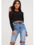 010 Kadın Crop Bluz Kaşkorse Kumaş 2