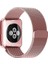Apple Watch Metal Hasır Kordon 1 2 3 4 5 6 7 Se 42-44-45 mm -Tam Uyumlu Kordon 2