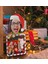Gift Kişiye Özel Yılbaşı Karikatürlü Fotoğraflı 3D Ahşap Çerçeve Tablo 4