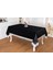 Pera Lüx Dantelli Kadife Kumaş Siyah Masa Örtüsü 160X220 cm - 1422 1