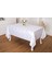 Viva Jakar Polyester Kumaş Beyaz Masa Örtüsü 160X220 cm - 1424 1
