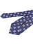 Pearuto Style Lacivert Motif Desen Italyan Ipek Kravat İK1329 2