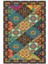 yolluk Koridor Çok Renkli Patchwork Kaymaz Yuvarlak Oval Kesme Ince Yıkanabilir Halı 2