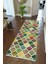 yolluk Koridor Çok Renkli Patchwork Kaymaz Yuvarlak Oval Kesme Ince Yıkanabilir Halı 1
