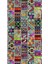yolluk Koridor Çok Renkli Patchwork Kaymaz Yuvarlak Oval Kesme Ince Yıkanabilir Halı 2