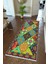 yolluk Koridor Çok Renkli Patchwork Kaymaz Yuvarlak Oval Kesme Ince Yıkanabilir Halı 1
