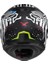 SX.100 Enıgma Kapalı Kask Mat Siyah-Beyaz Small 3