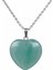 Doğaltaş Aventurin Kalp Kolye Ucu 3