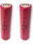 18650 3.7V 3200MAH 3c Lion Şarjlı Pil Başlıklı - 2ADET 1