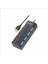 FLY-3407-01 Anti Statik Güç Soketi 4 Port USB 2.0A Çoğaltıcı 50CM Kablo Uzunluğu 2