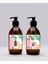 JUNİBELİW 2li Set Amber Cam Şişe Kavanoz Bulaşık Deterjanlığı Çamaşır Suyu 2X250ML 1