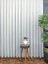 Taç Bambu Keten 1/3 Sık Pile Tül Perde Tek Kanat - Ekru 100 x 260 cm 5