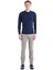 Indigo Regular Fit Düz Polo Yaka Yün Triko Kazak 4