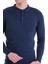 Indigo Regular Fit Düz Polo Yaka Yün Triko Kazak 5