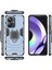 Realme 10 Pro+ Plus Için Telefon Kılıfı [düşmeye Karşı Koruma] Araba Manyetik Halka Tutuculu (Yurt Dışından) 3