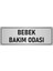 Metal Yönlendirme Levhası, Departman Kapı İsimliği Bebek Bakım Odası 10X20 cm Gümüş Renk 1