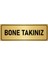 Metal Yönlendirme Levhası, Departman Kapı İsimliği Bone Takınız 5X20 cm Altın Renk 1