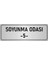 Metal Yönlendirme Levhası, Departman Kapı İsimliği Soyunma Odası 5 5X20 cm Gümüş Renk 1