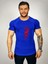 Yarım Kurukafa Kırmızı Baskılı Fitness T-Shirt 1