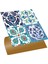 Kendinden Yapışkanlı Banyo Mutfak Kaplama Çini 010 Karma Desenli Pvc Karo 30X30 cm 56 Adet 5m2 1
