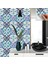 Kendinden Yapışkanlı Banyo Mutfak Kaplama Çini 010 Karma Desenli Pvc Karo 30X30 cm 56 Adet 5m2 4