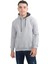 Erkek Basic Gri Kapüşonlu SWEATSHIRT-236 2
