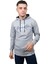 Erkek Nyc Açık Gri Kapüşonlu SWEATSHIRT-223 1